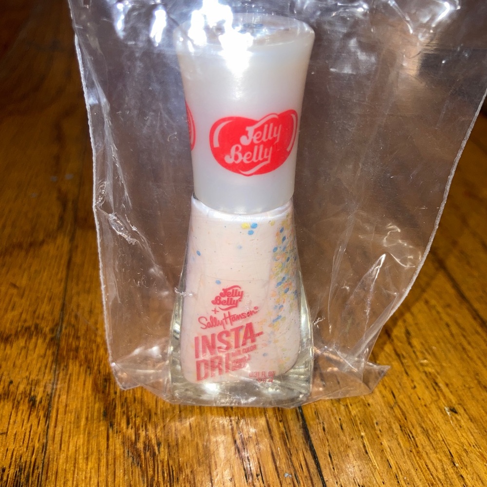 Birthday cake nail polish